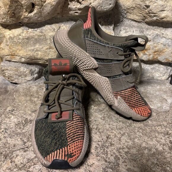 adidas Shoes - ADIDAS Prophere Woven Green Orange AQ0509 Sneakers Shoes M’s 5.5/W’s 7